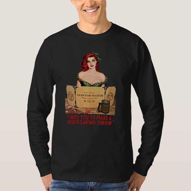 Camiseta Arrojar muerte (Anverso)