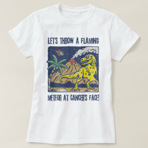 Camiseta Arrojar Un Flamante Meteor A La Graciosidad Del Cá