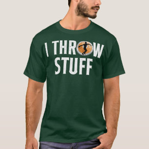 Camiseta Arrojé Al Atleta De Campo Y A La Pista De Discus