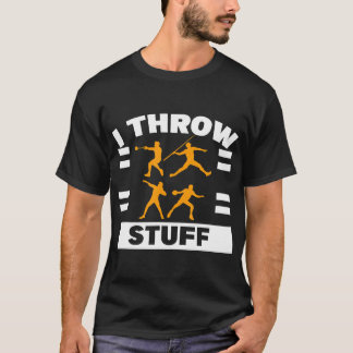 Camiseta Arrojé Cosas Con Discus Track Y Field Thro