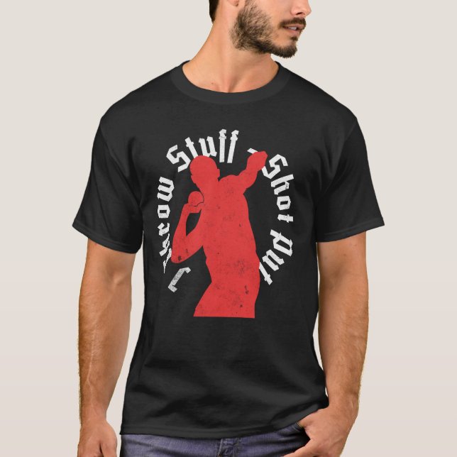 Camiseta Arrojé Cosas Que Arrojaron Al Atleta (Anverso)