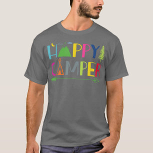 Camiseta Arrow Camper Happy Summer Camp Camping Gift Hombre