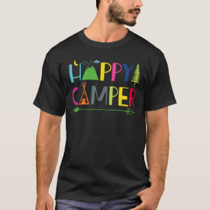 Camiseta Arrow Camper Happy Summer Camp Camping Men