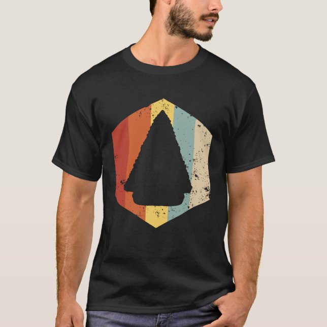 Camiseta Arrowhead Hunting Collector Retro Hunt Hunter (Anverso)