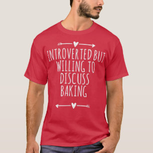 Camiseta Arrows Heart Cute Introvertido Pero Dispuesto A Di