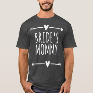 Camiseta Arrows Hearts Funny Bride Mommy