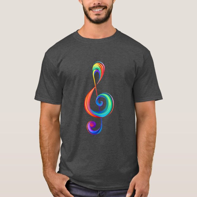 Camiseta Arroyo arcoiris estratificado (Anverso)