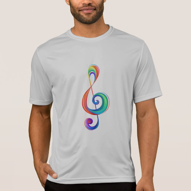 Camiseta Arroyo arcoiris estratificado (Anverso)
