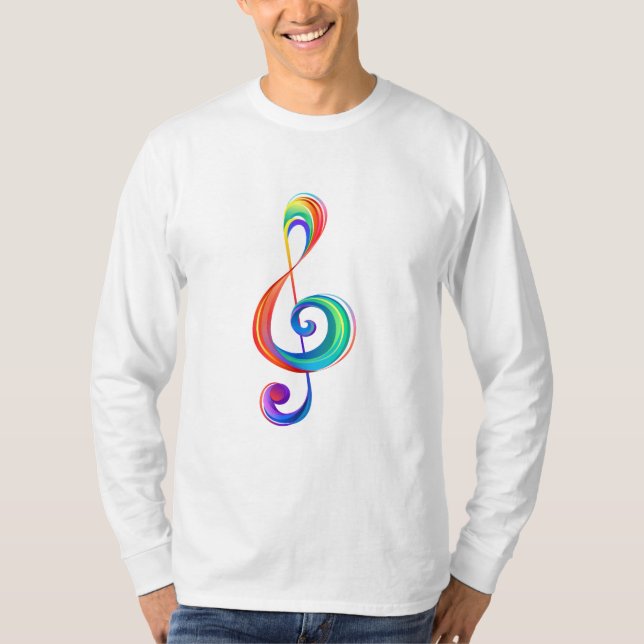 Camiseta Arroyo arcoiris estratificado (Anverso)