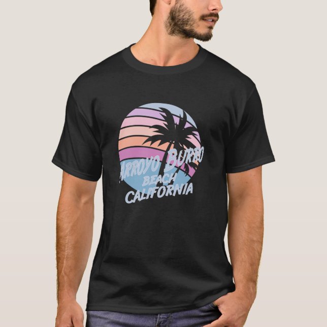 Camiseta Arroyo Burro Beach California (Anverso)