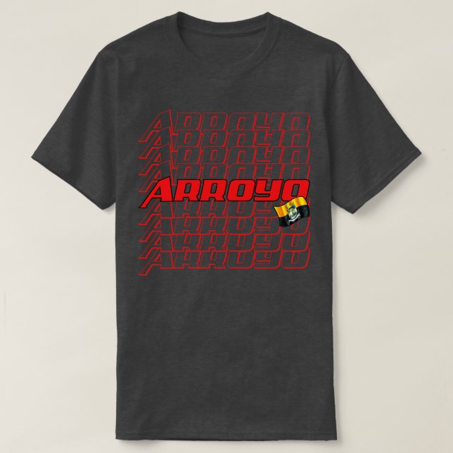Camiseta Arroyo Cascada texto 3 (Diseño del anverso)