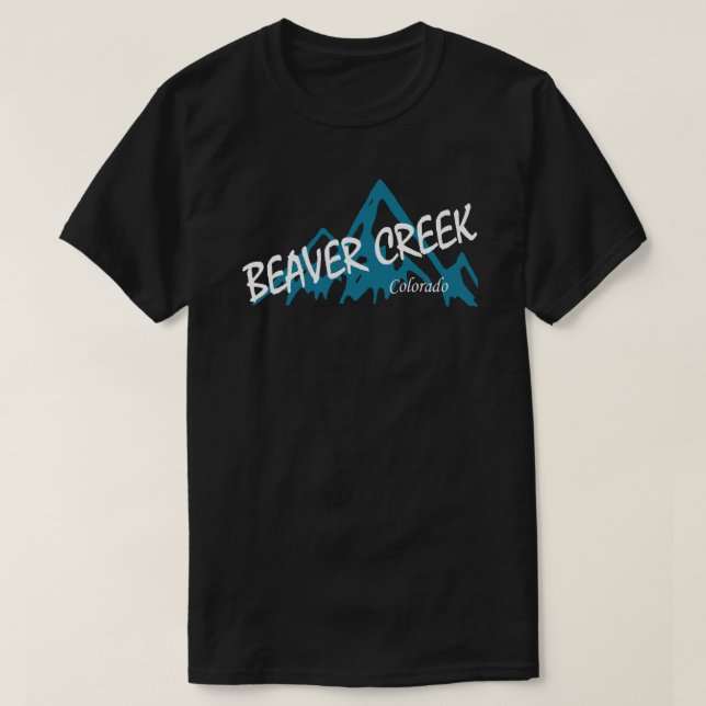 Camiseta Arroyo de Castor Montañas de Colorado (Diseño del anverso)