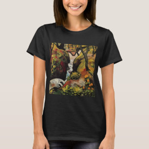 Camiseta Arroyo del bosque por August Macke Expresionismo v