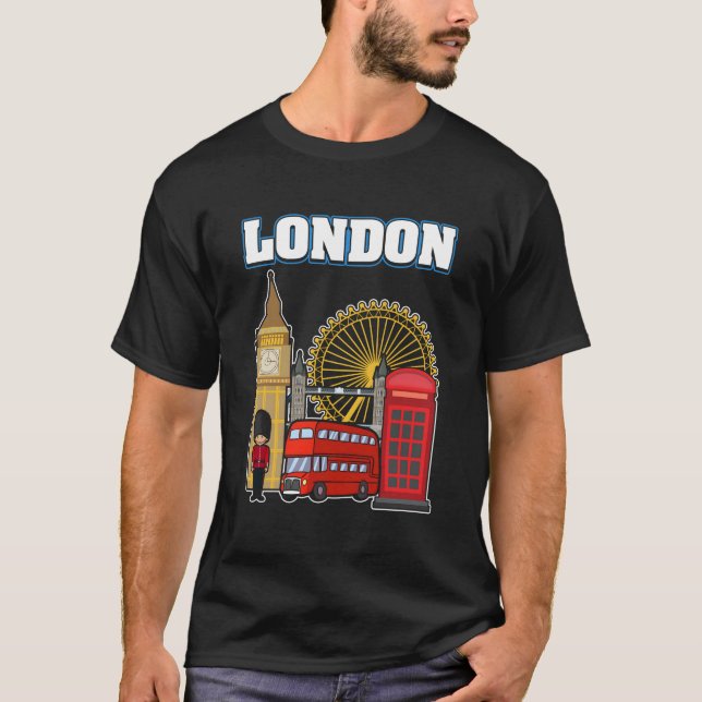 Camiseta Arroyo Temático de Londres (Anverso)