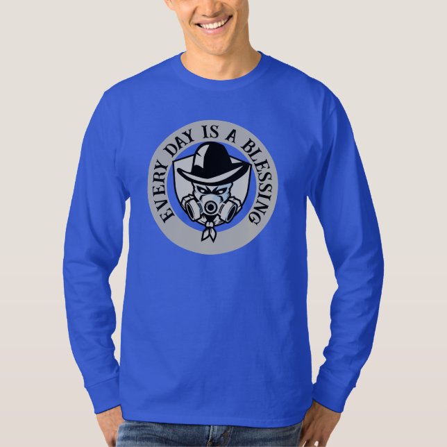 Camiseta Arroz azul (Anverso)