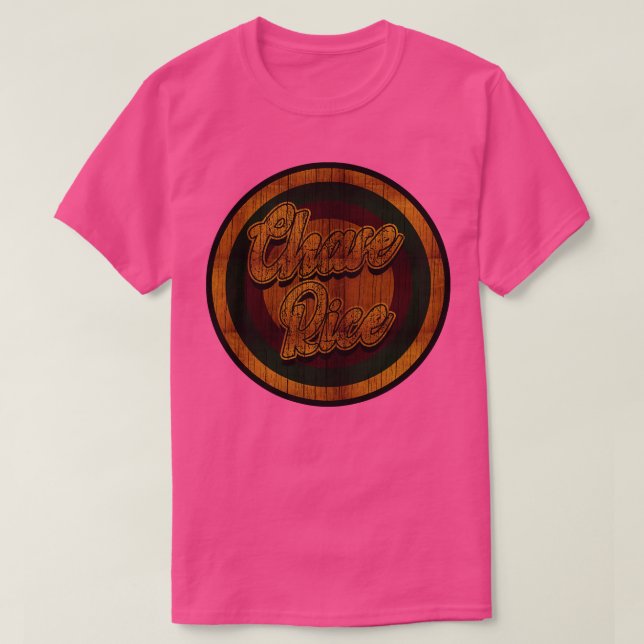 Camiseta Arroz Chase retro vintage TShirt (Diseño del anverso)
