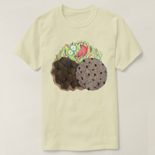 Camiseta Arroz de cabra de curry y comida del Caribe jamaiq