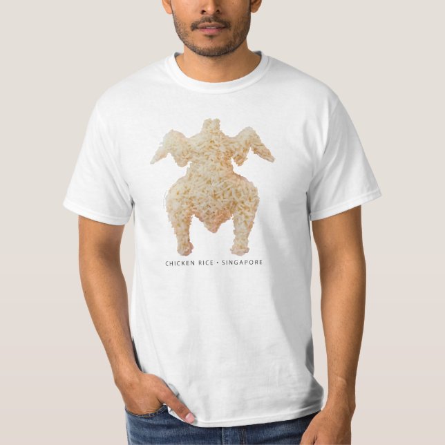 CAMISETA ARROZ DE CHICKEN, SINGAPUR (Anverso)