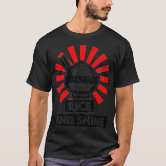 Camiseta Arroz De Pun Y Comida Asiática De Sol Para Mujeres