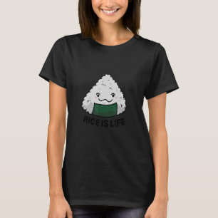 Camiseta Arroz es arroz de la vida Comida asiática china ti