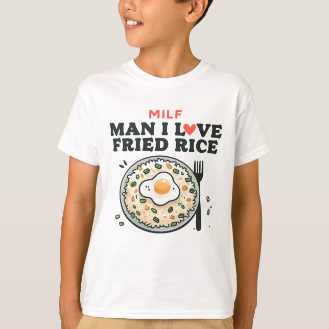 Camiseta Arroz frito (Anverso)