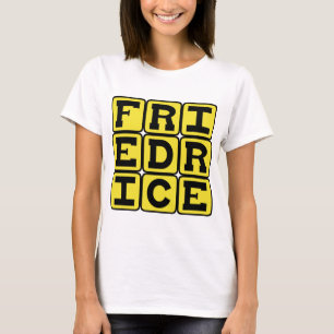 Camiseta Arroz frito, plato lateral chino