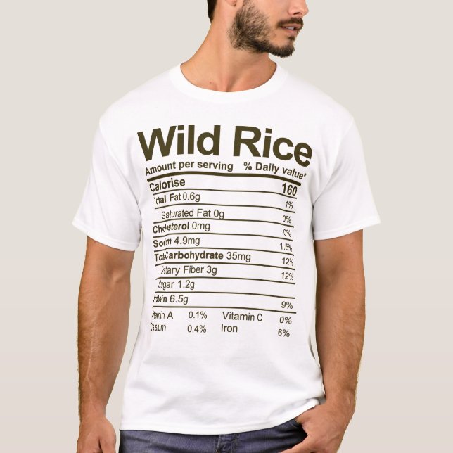Camiseta Arroz salvaje (Anverso)