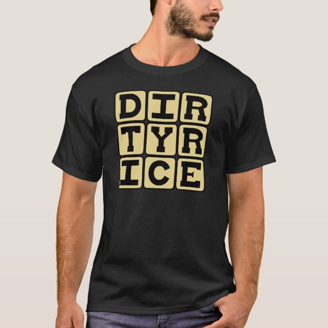 Camiseta Arroz sucio, plato de Cajun (Anverso)