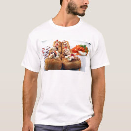 Camiseta Arroz Sushi Rollos Comida Japonesa Asiática