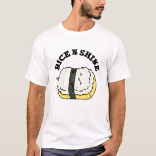 Camiseta Arroz Y Brillo Gracioso Sushi Pun