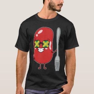 Camiseta Arroz y guisantes jamaicanos Colores de la bandera