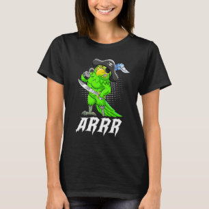Camiseta Arrr Pirate Parrot Jolly Roger Halloween Costume D