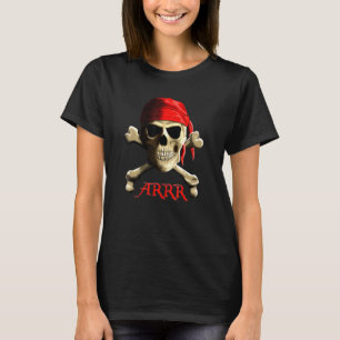 Camiseta Arrr Talk Like A Pirate Jolly Roger