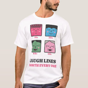 Camiseta Arrugas divertidas que valen la pena