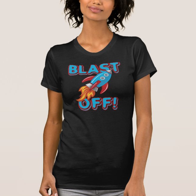 Camiseta Arruine apagado la nave de Rocket (Anverso)