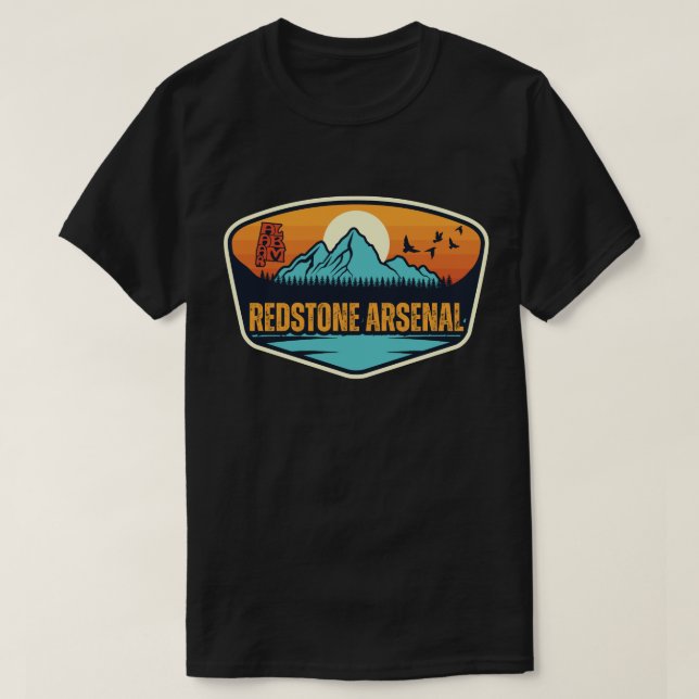 Camiseta Arsenal de Redstone, Alabama (Diseño del anverso)