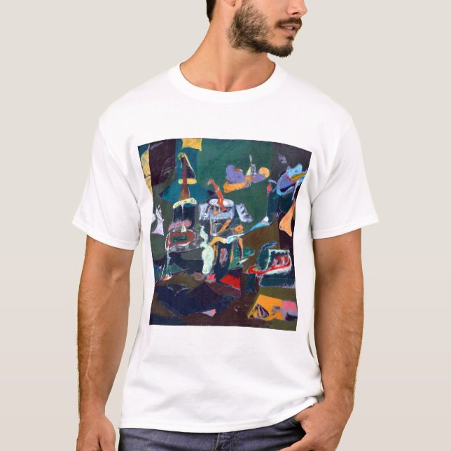 Camiseta Arshile Gorky Dark Green (Anverso)