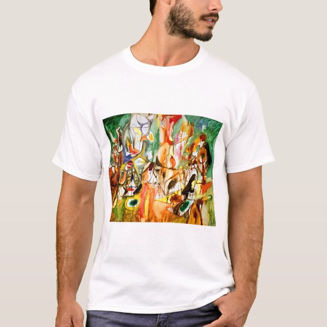 Camiseta Arshile Gorky un año de algas de leche (Anverso)