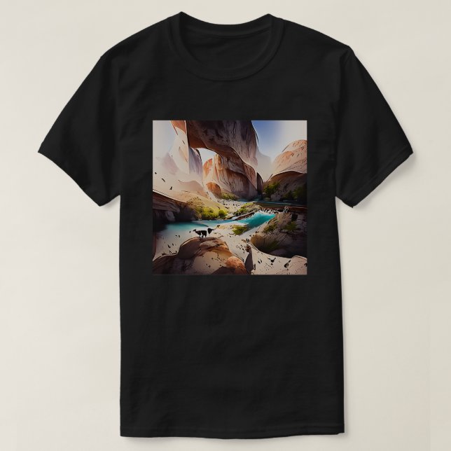 Camiseta Art53 generado por IA (Diseño del anverso)