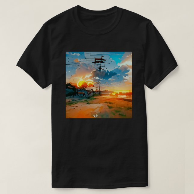 Camiseta Art99 generado por IA (Diseño del anverso)