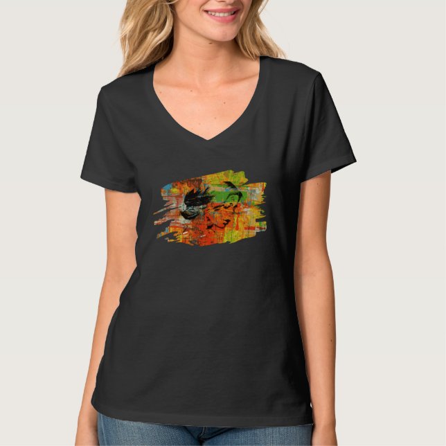 Camiseta Art brush painting inspiration idea creativity (Anverso)