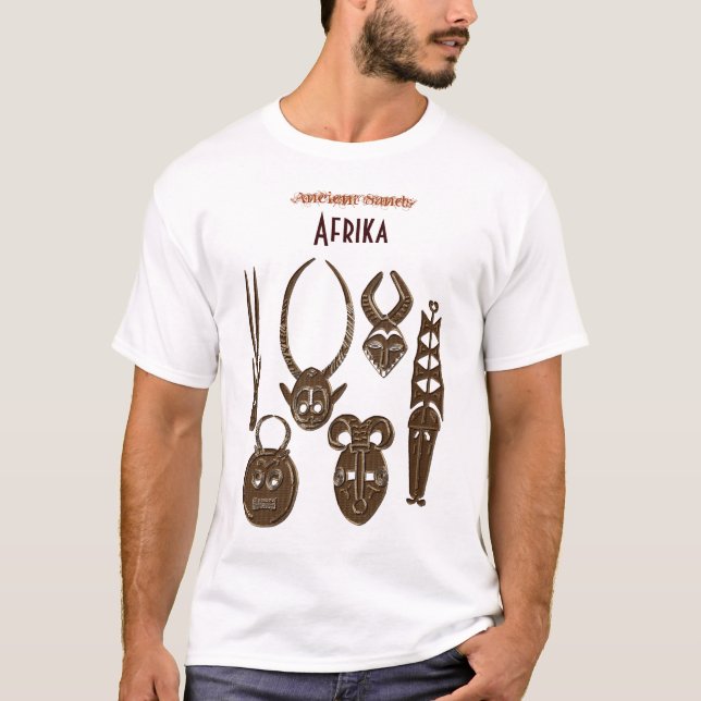 Camiseta ART de la TRIBAL AFRICANA (Anverso)