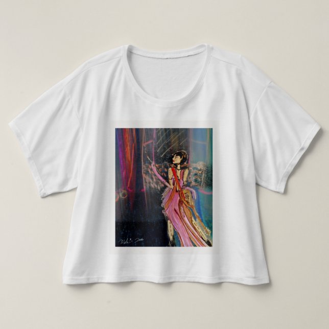 Camiseta Art Deco (Diseño del anverso)