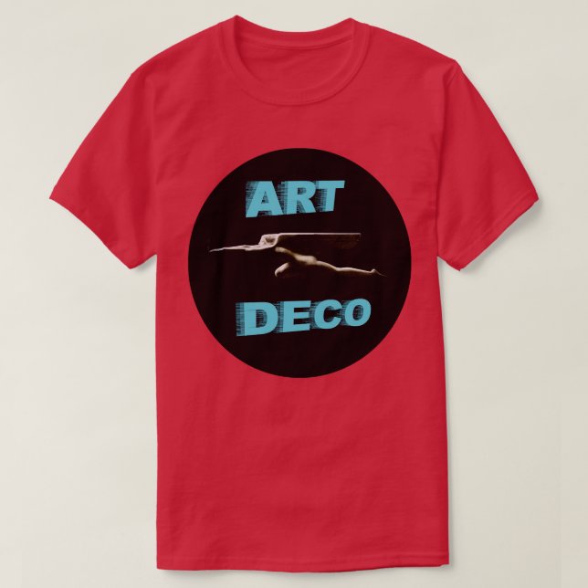 Camiseta Art Decó 1 (Diseño del anverso)