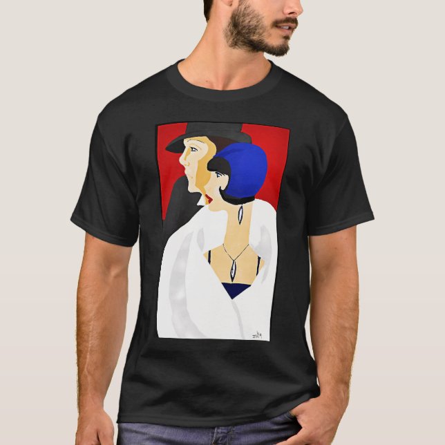 Camiseta Art Deco Fisher/Robinson (Anverso)