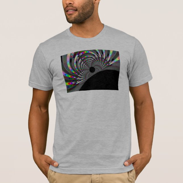 Camiseta Art Deco Fractal (Anverso)