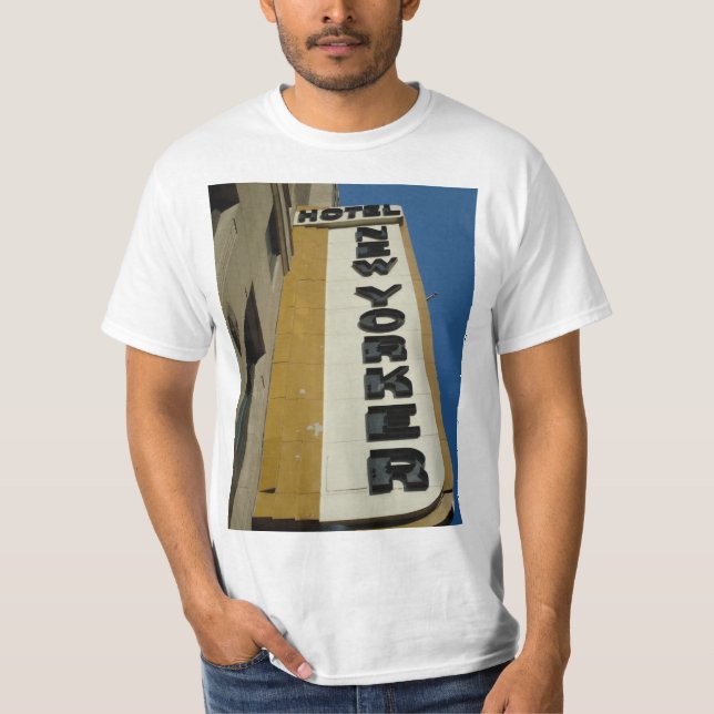 Camiseta Art Deco Manhattan, Nueva York, NY (Anverso)