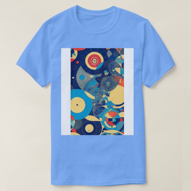 Camiseta Art Deco y BauhausInspiración en el arte del circu (Diseño del anverso)