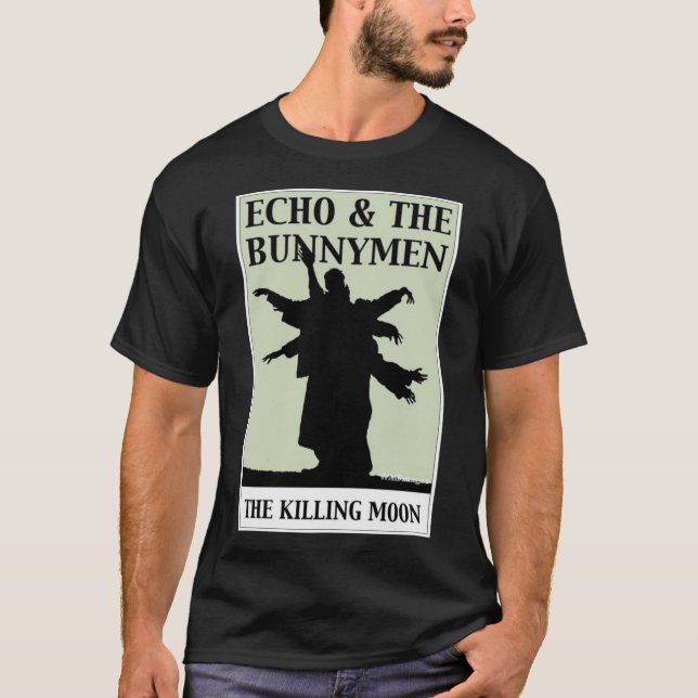 Camiseta Art Echo 80 The Bunnymen The Killing Moon (Anverso)