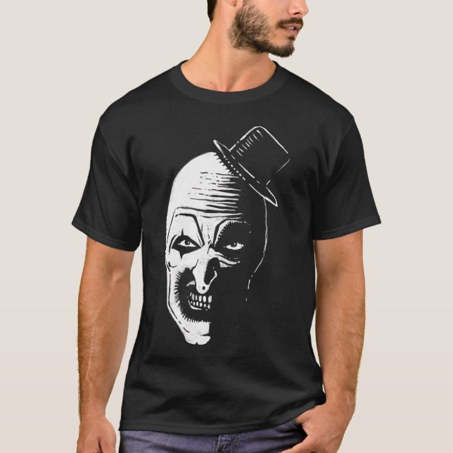 Camiseta Art el payaso espeluznante (Anverso)